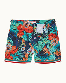 Multi Anemone Mid-Length Swim Shorts | Multicolour