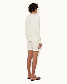 Men | Bulldog Cotton Twill Short | White Sand