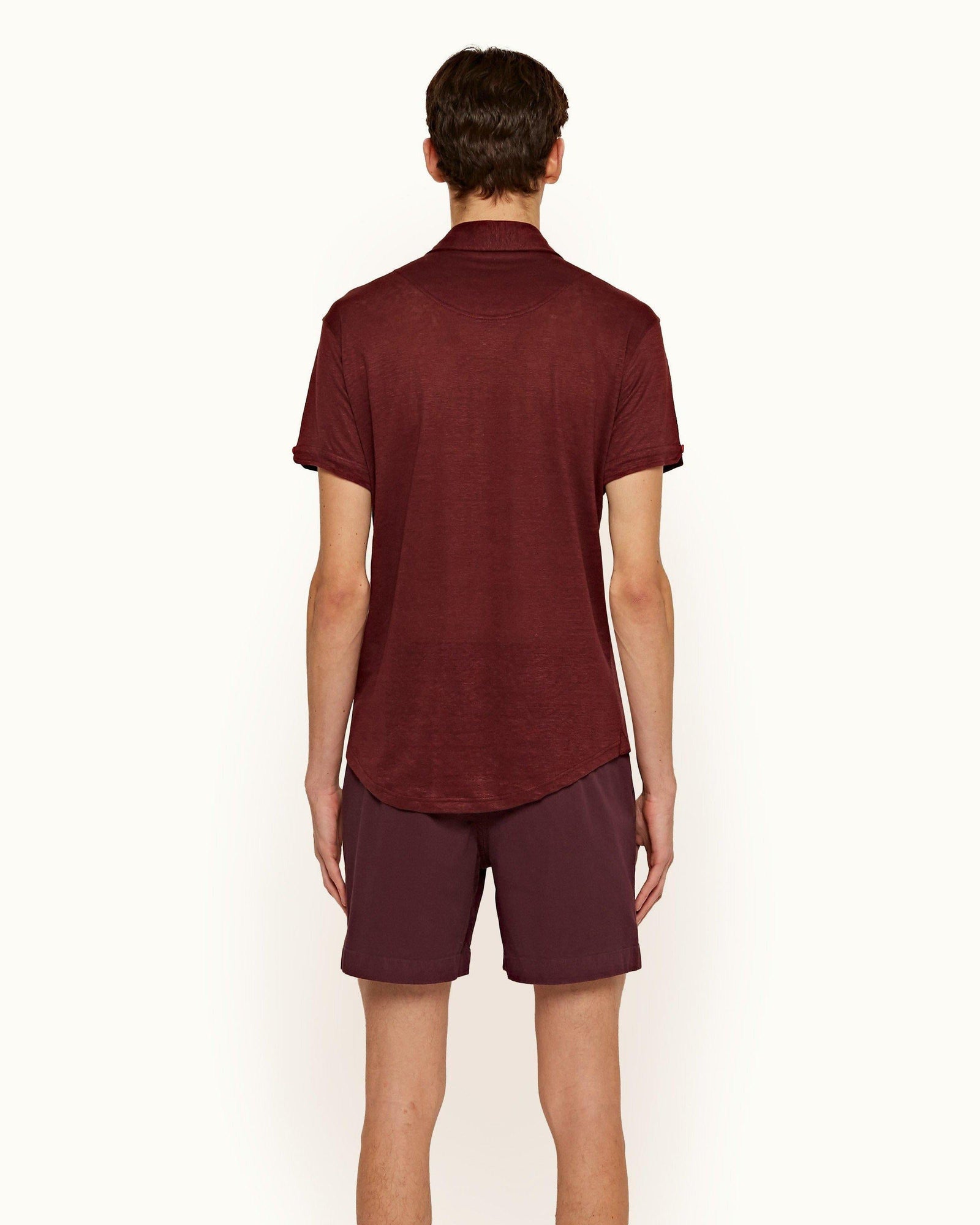 Men | Bulldog Cotton Twill Short | Port