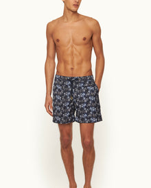 Men | Bulldog Drawcord Swim Boxer | Night Iris