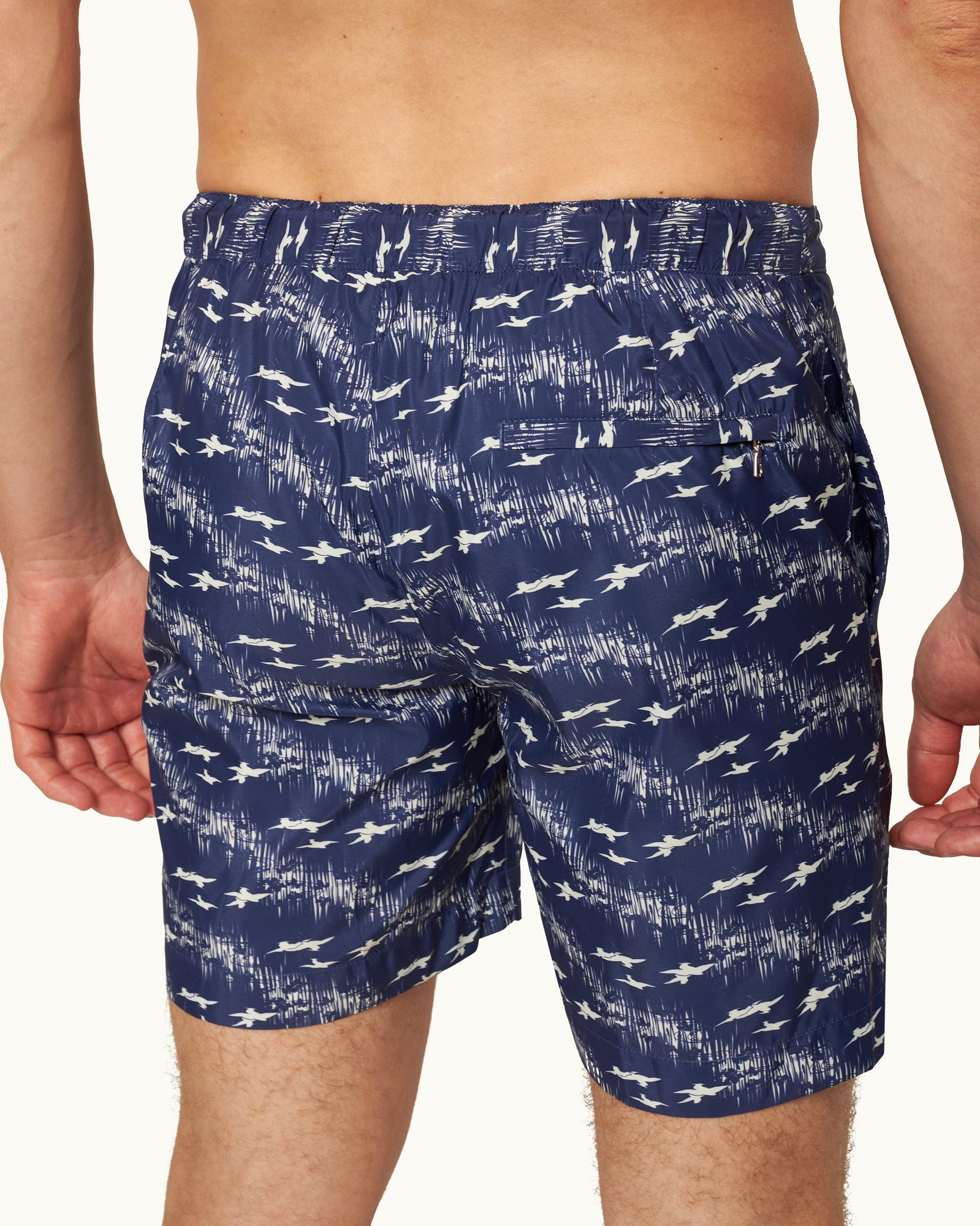 Midnight Navy/Sea Mist Living Dream Mid-Length Swim Shorts | Midnight Navy/Sea Mist