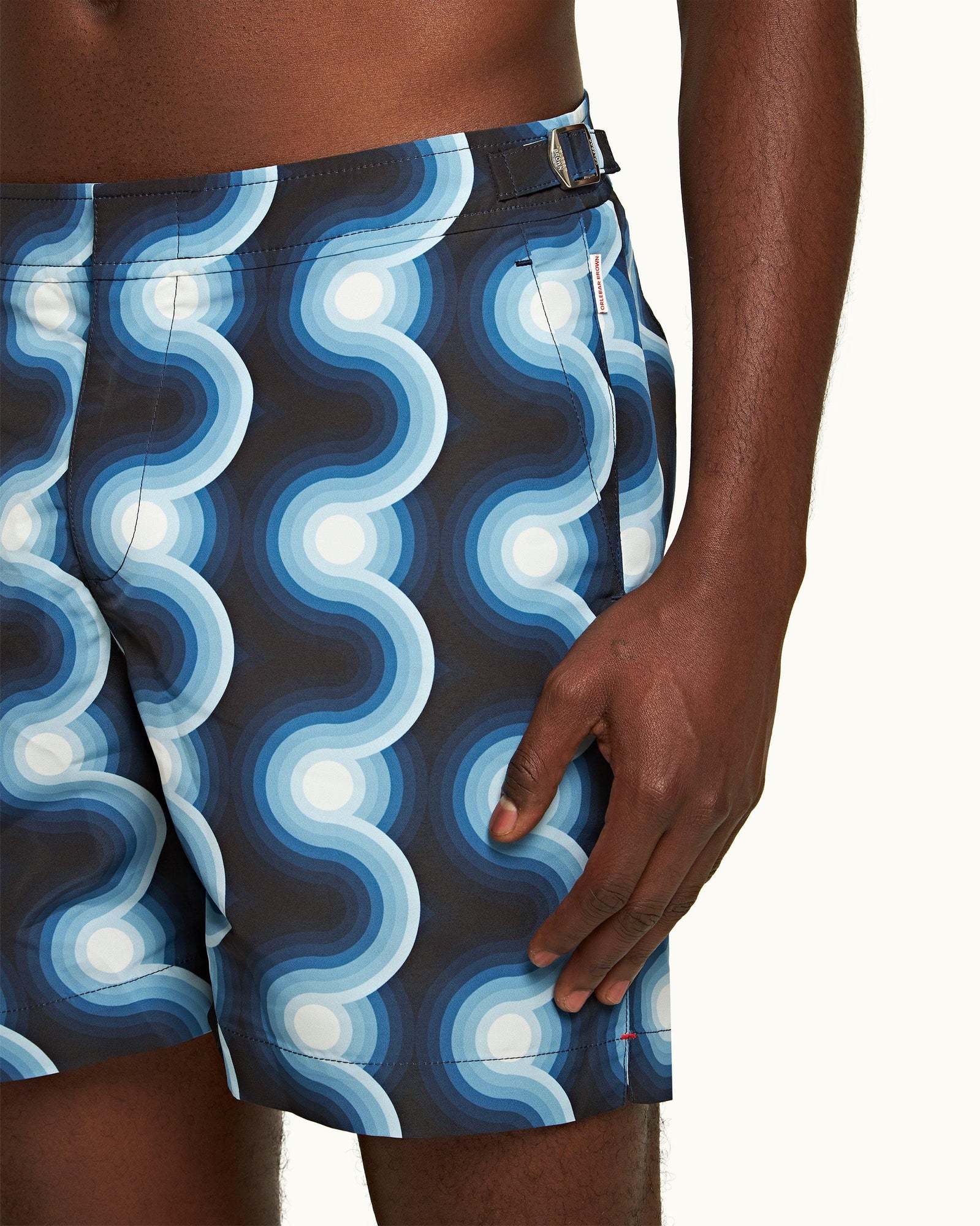 Midnight Navy Mid-Length Swim Shorts | Midnight Navy