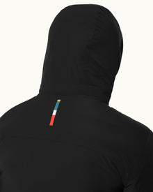 Bunec Black Down-fill Hooded Coat | Black