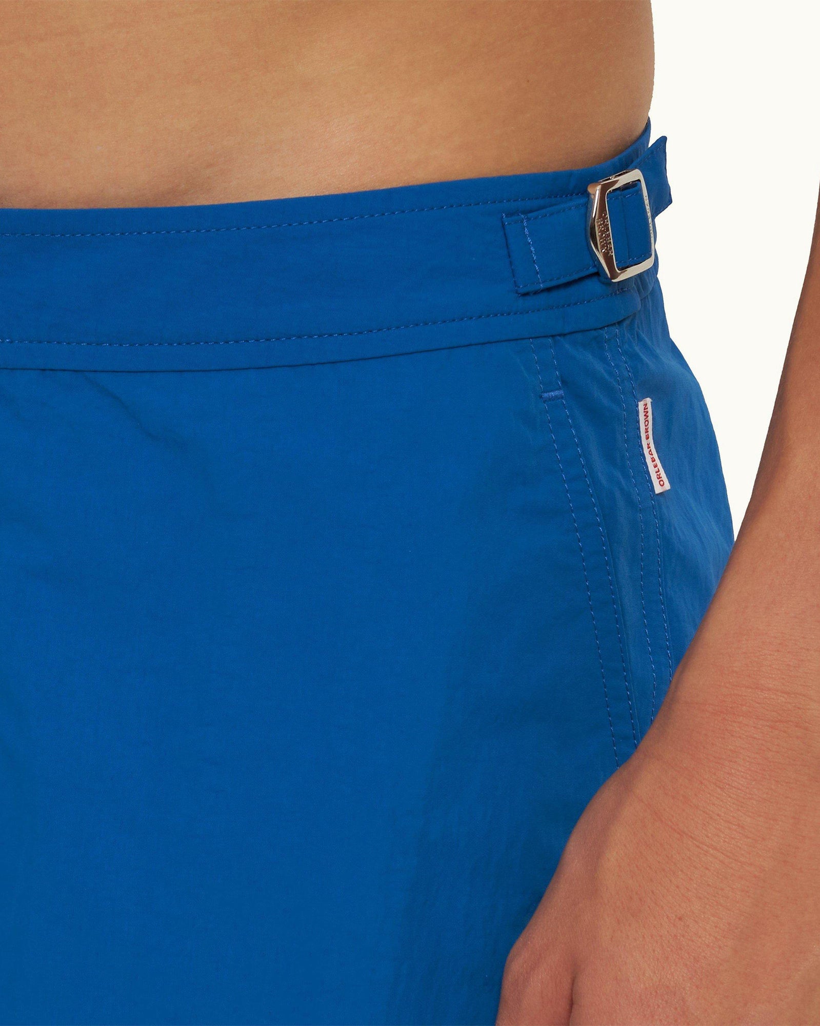 Dane Signal Blue Longest-Length Swim Shorts | Signal Blue