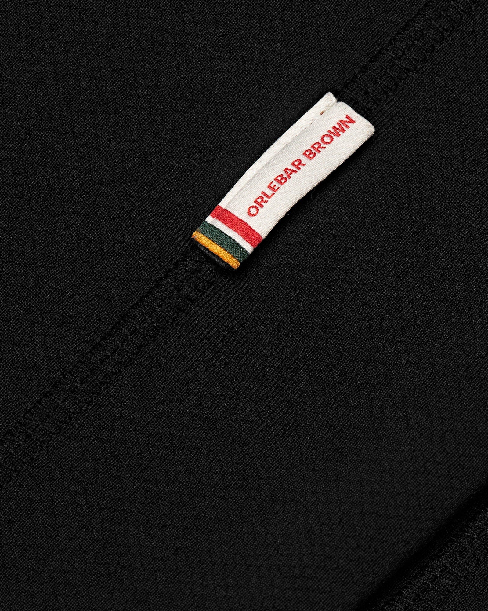 Black Tailored Fit Merino-Blend Sweatpants | Black