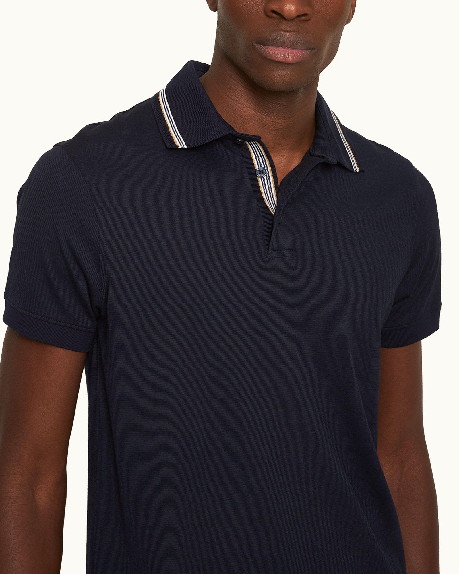 Men | Dominic Tipping Polo | Night Iris