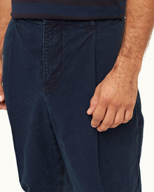 Indigo Relaxed Fit Denim Trousers | Indigo