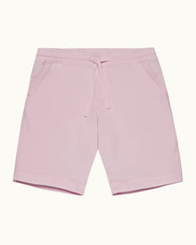 Conch Pink Tailored Fit Organic Cotton Sweat Shorts | Conch Pink