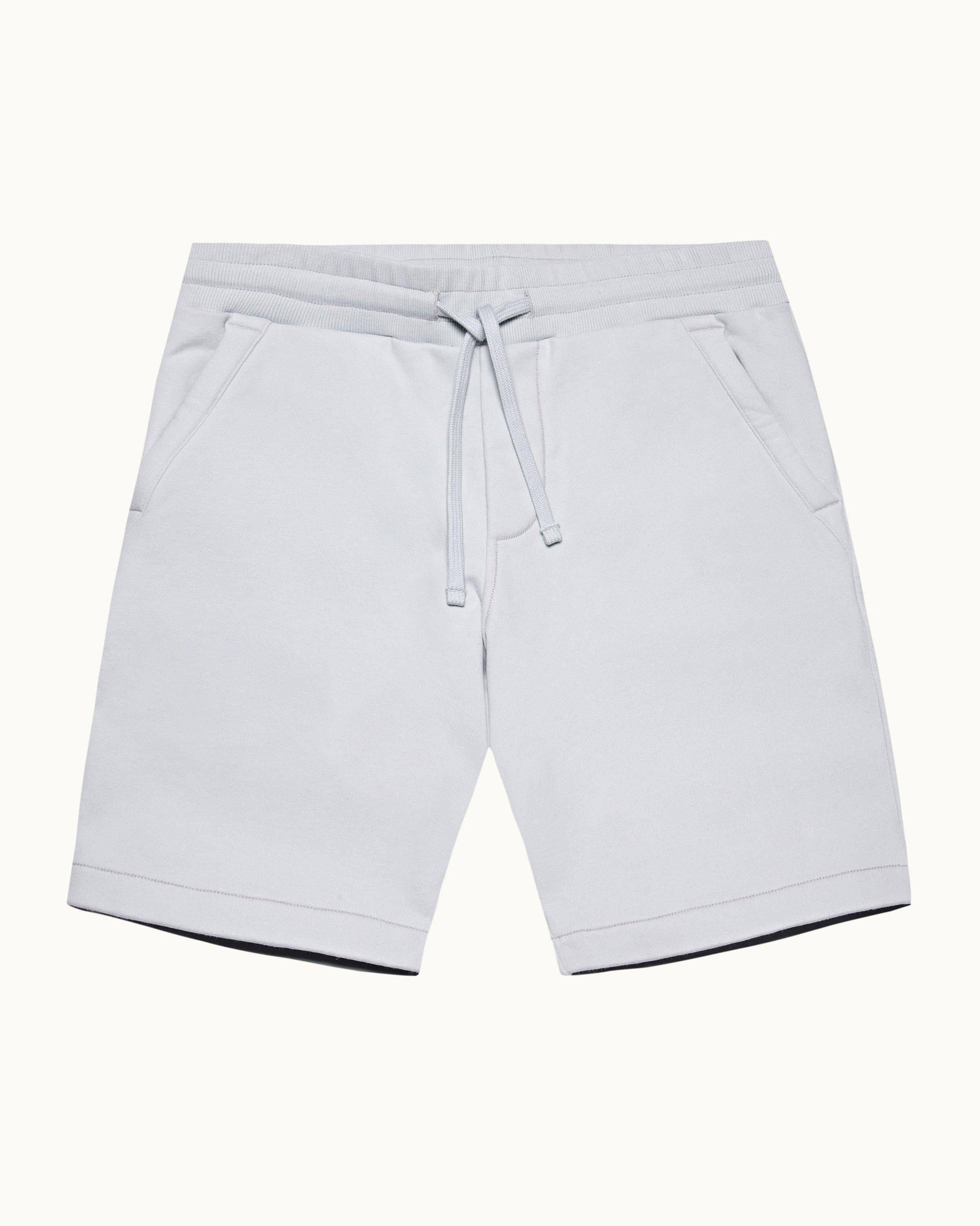 Serenity Blue Classic Fit Organic Cotton Sweat Shorts | Serenity Blue