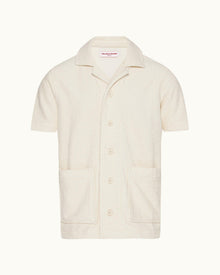 Matchstick Relaxed Fit Lounger Pile Towelling Lounge Shirt | Matchstick