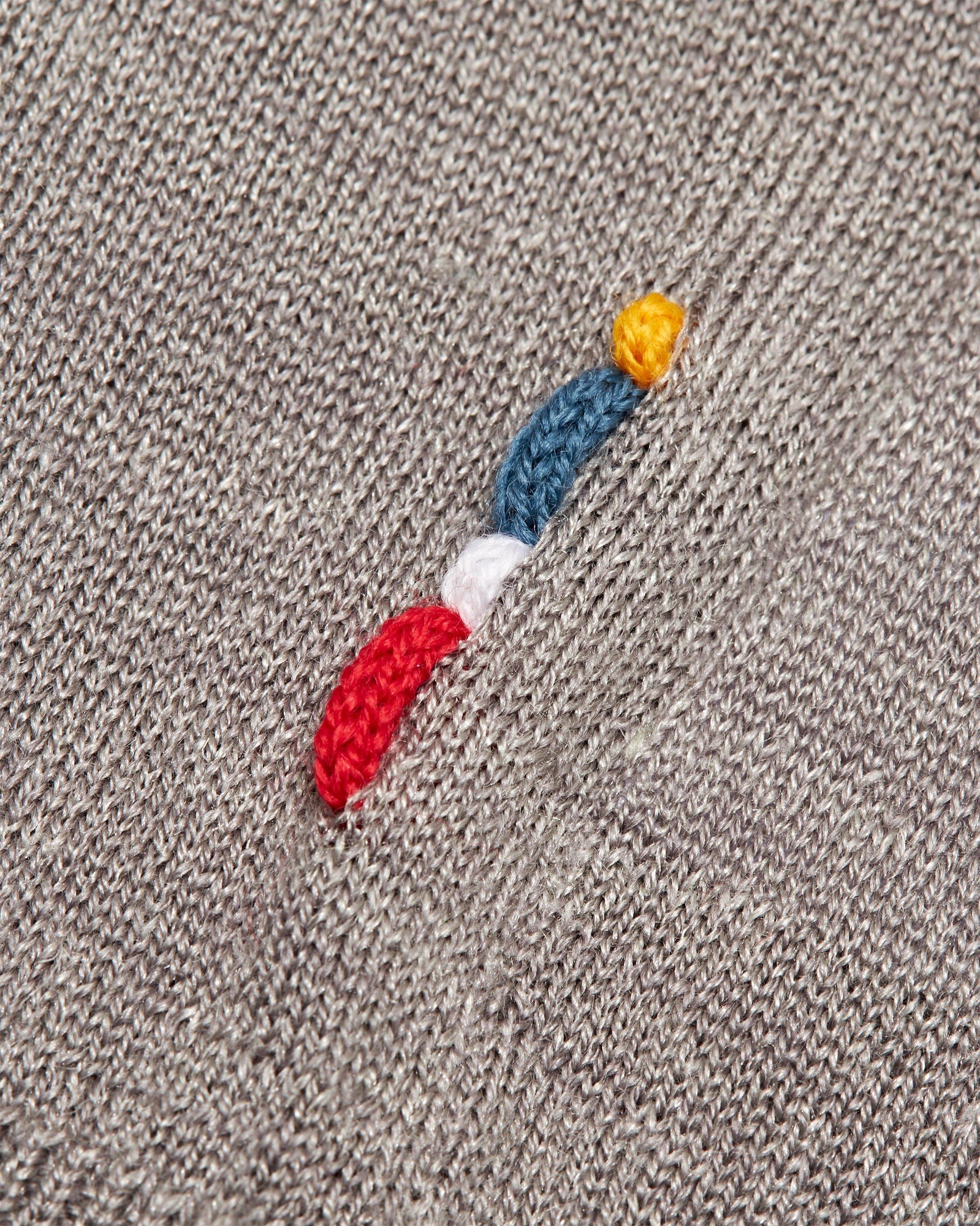 Horton Silk Tailored Fit Merino-Silk Knit Polo Shirt In Demille Grey | Demille Grey