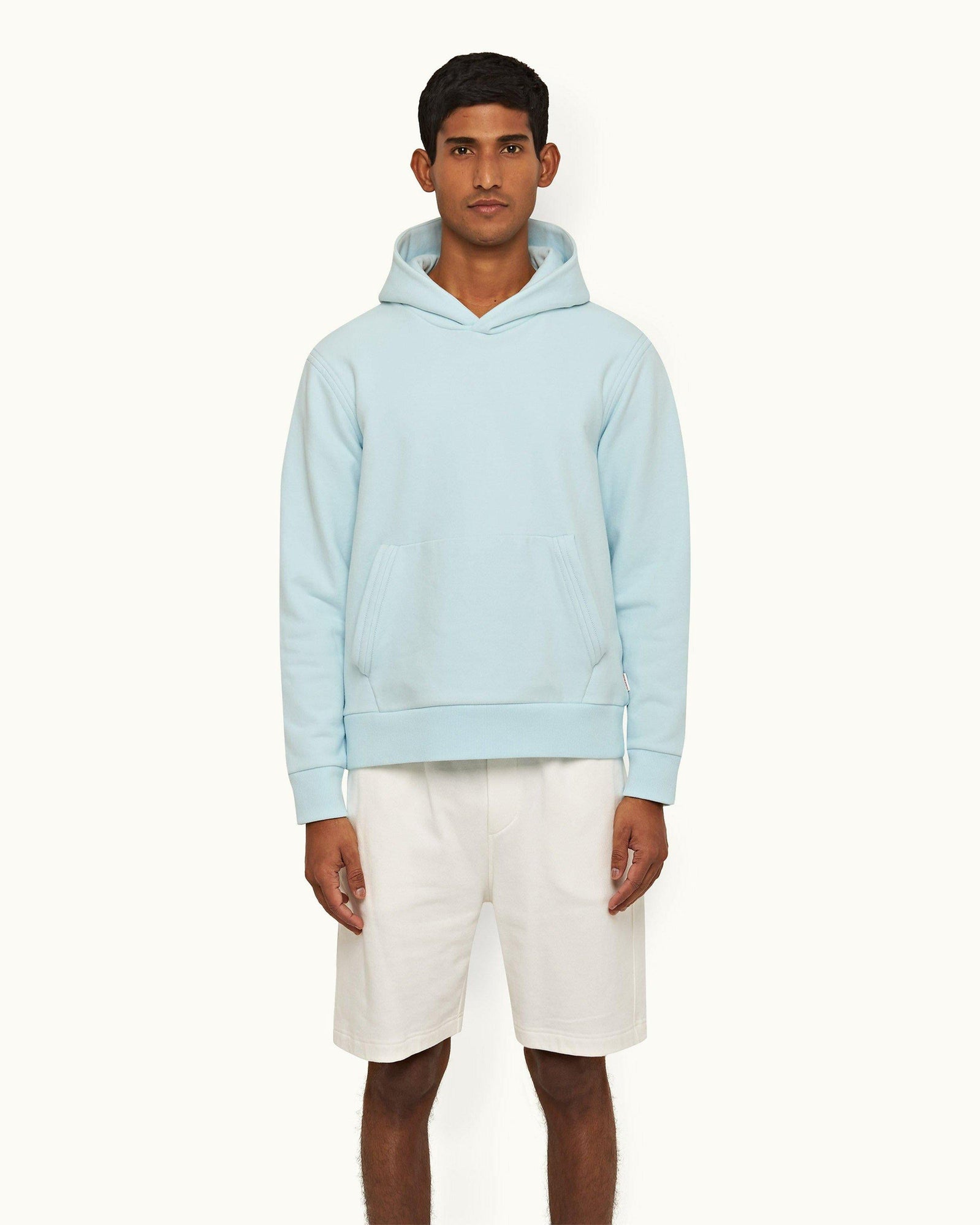 Clear Sky Classic Fit Hooded Sweatshirt | Clear Sky