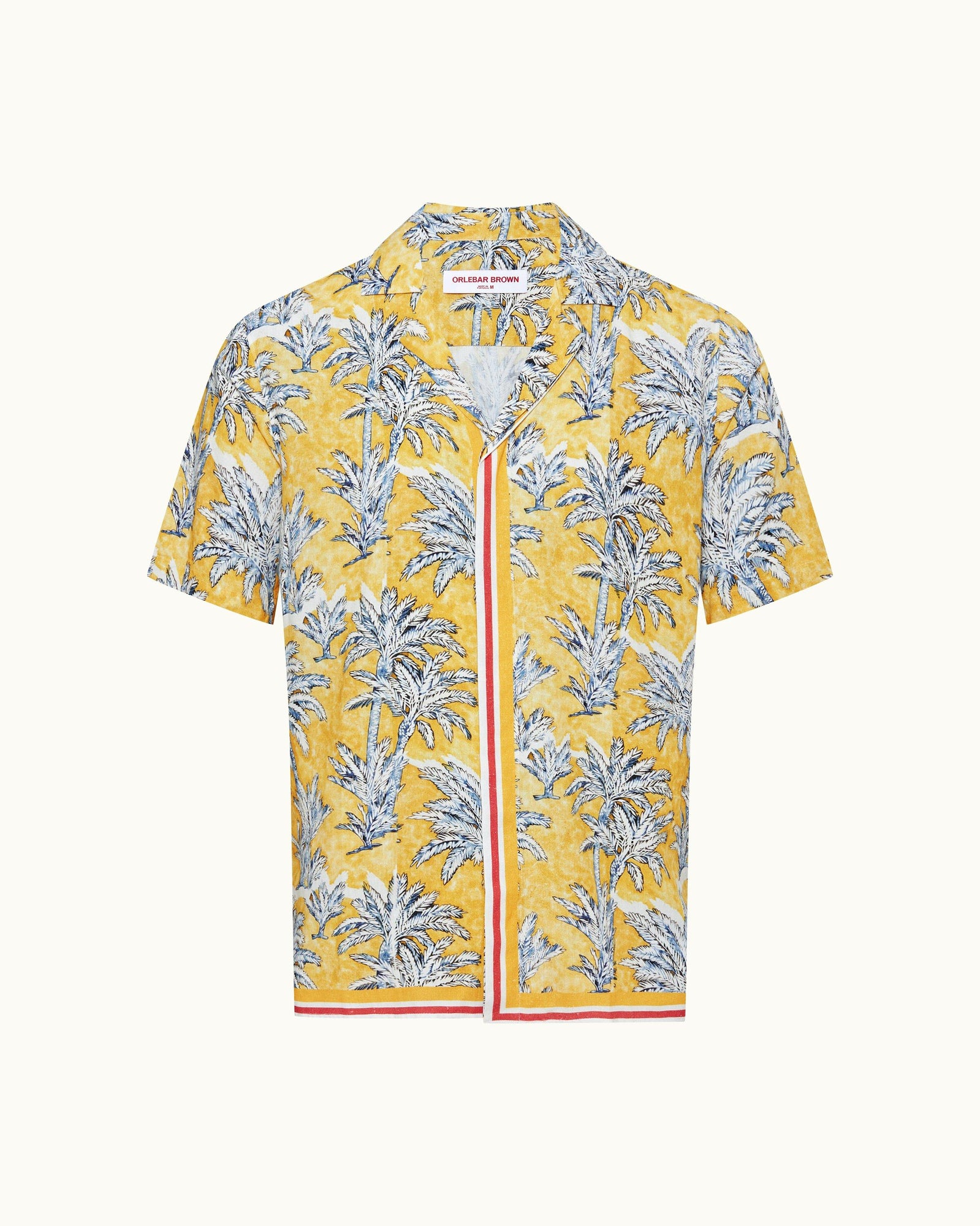 Toucan Palm Border Capri Collar Shirt | Toucan