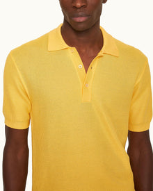 Mango Tailored Fit Mercerised Cotton Waffle Stitch Polo Shirt | Mango