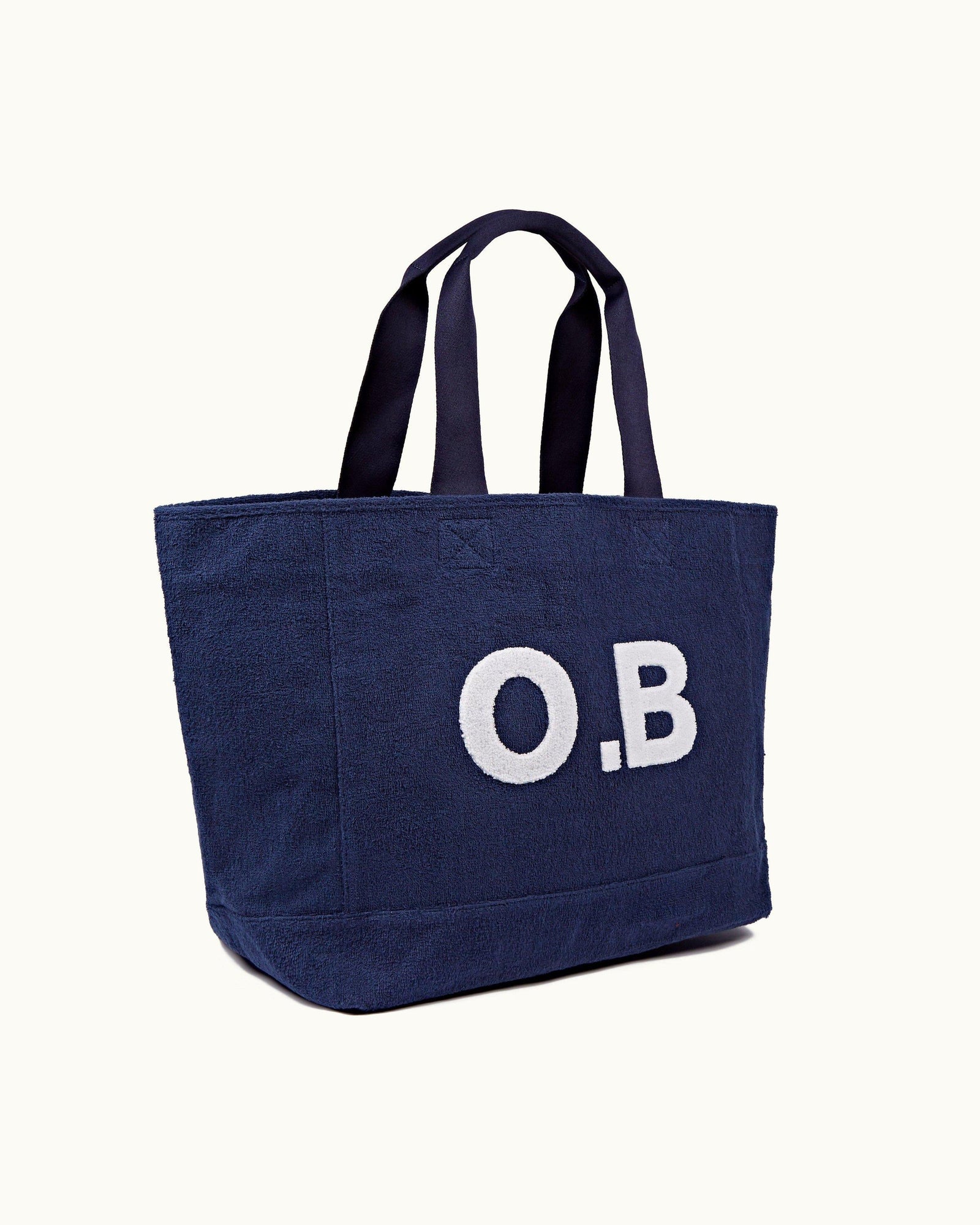 Mason Towelling Navy Beach Bag & Removable Wet Bag | Navy