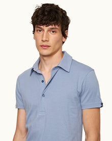 Men | Sebastian Silk Polo | Hush