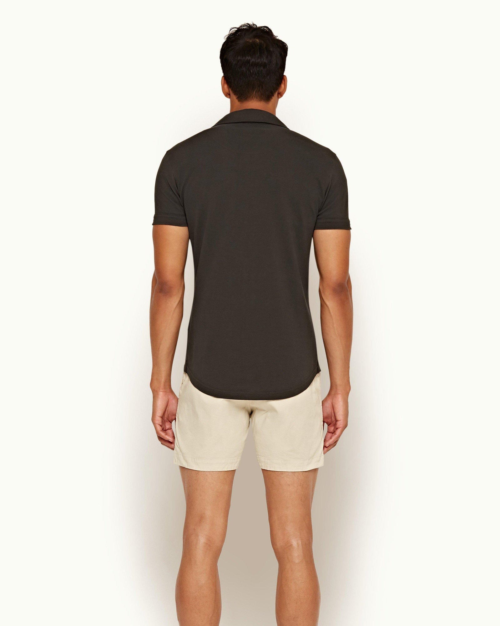 Kids | Sebastian Dark Umber Tailored Fit Polo Shirt | Dark Umber