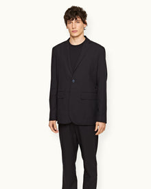 Men | Sepher Merino Sport Jacket | Night Iris