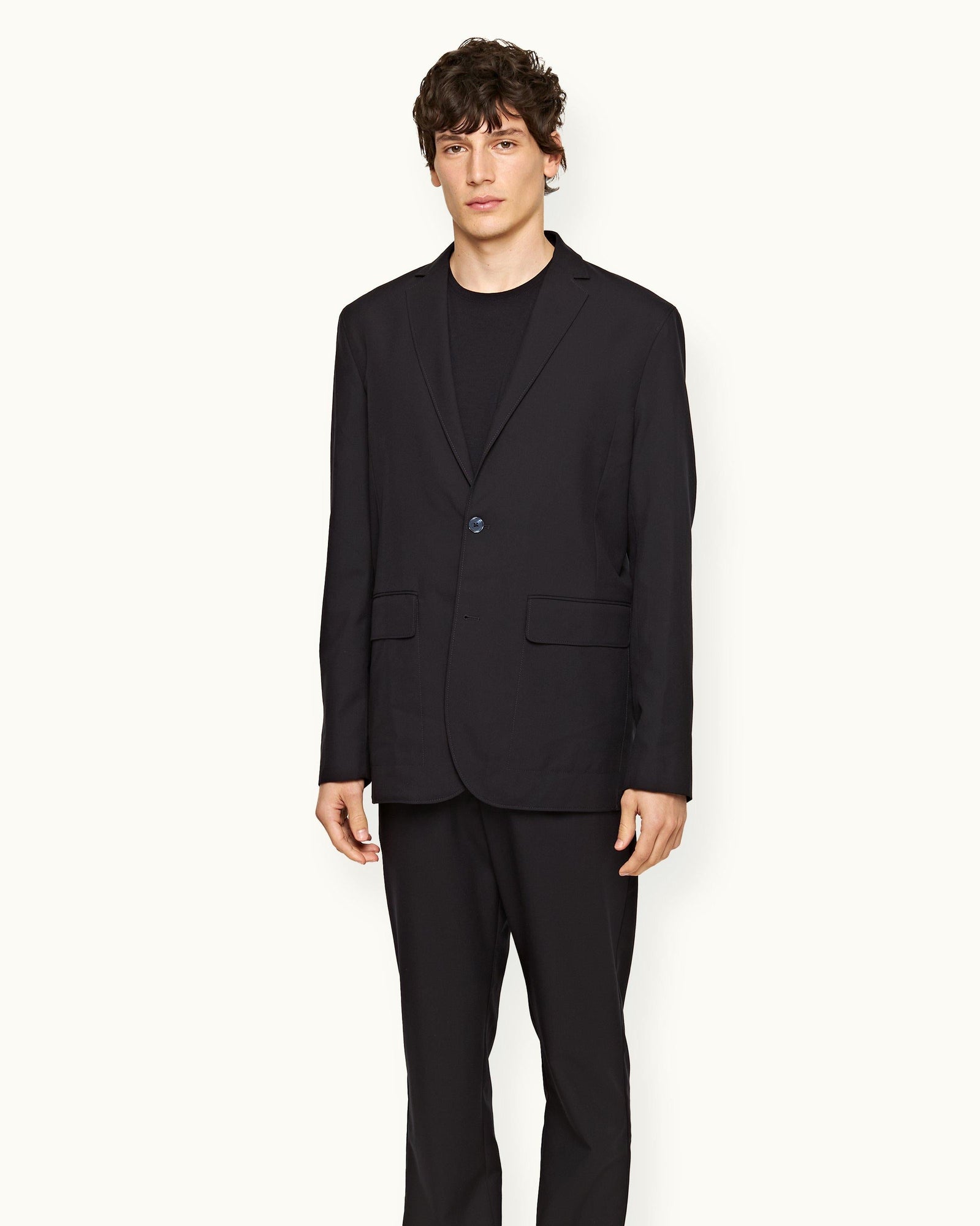 Men | Sepher Merino Sport Jacket | Night Iris