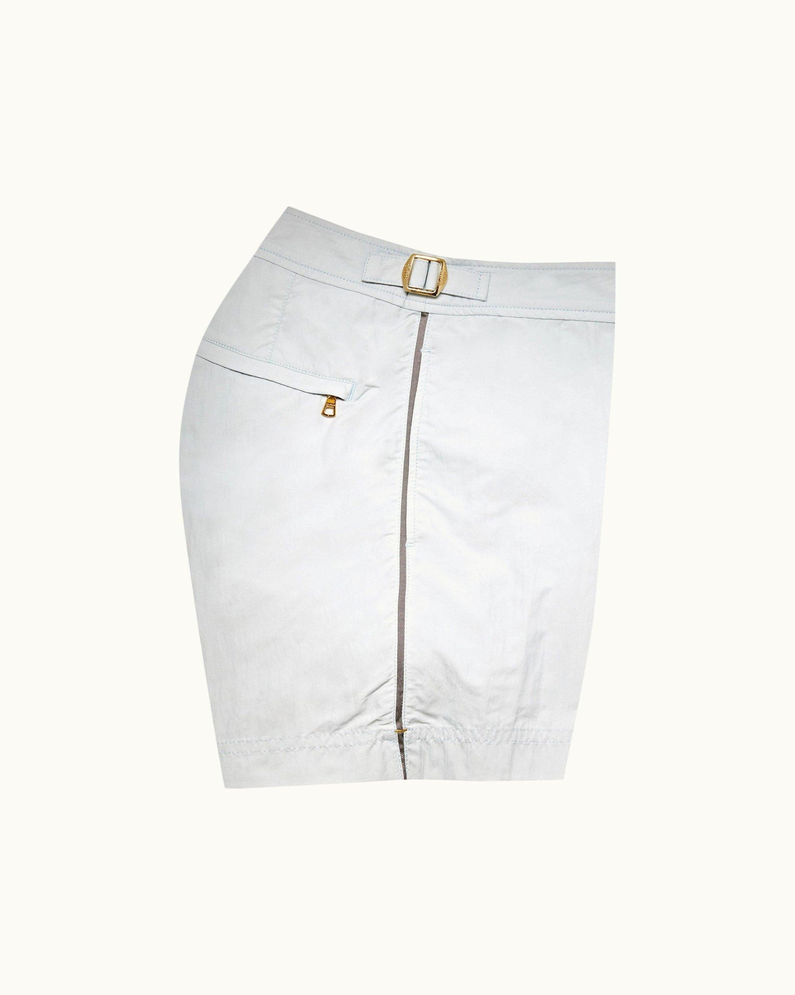 Setter Serenity Blue Tape Insert Shorter-Length Swim Shorts | Serenity Blue