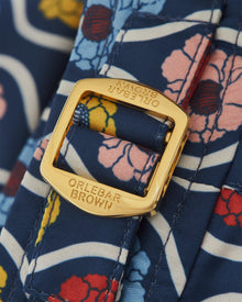 Setter Whitsun Print Shorter-Length Swim Shorts Woven In France in Midnight Navy | Midnight Navy