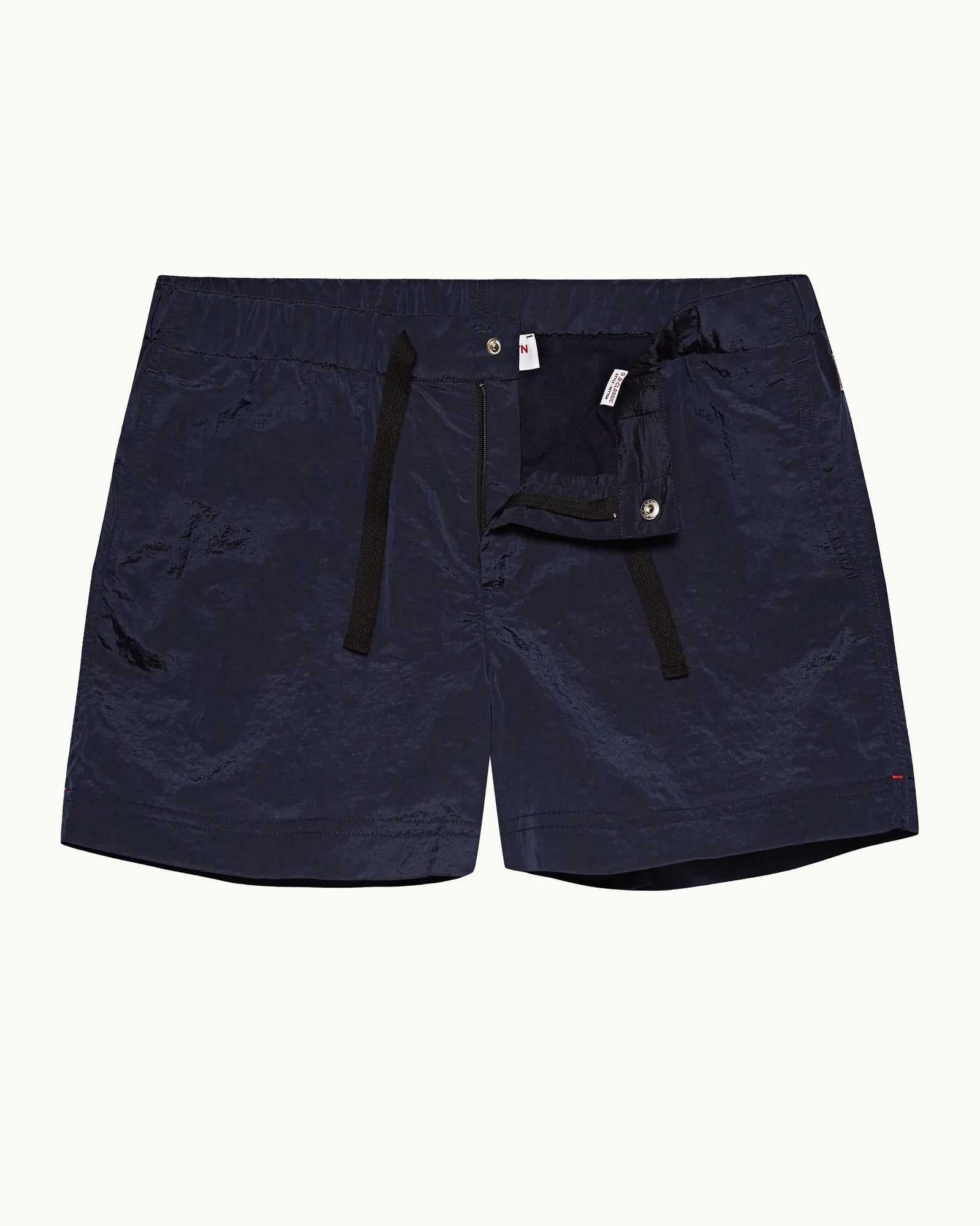 Night Iris/Black Solana Shorter-Length Swim Shorts | Night Iris/Black