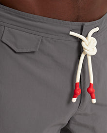 Fossil Piping Drawcord Mid-Length Swim Shorts | Fossil