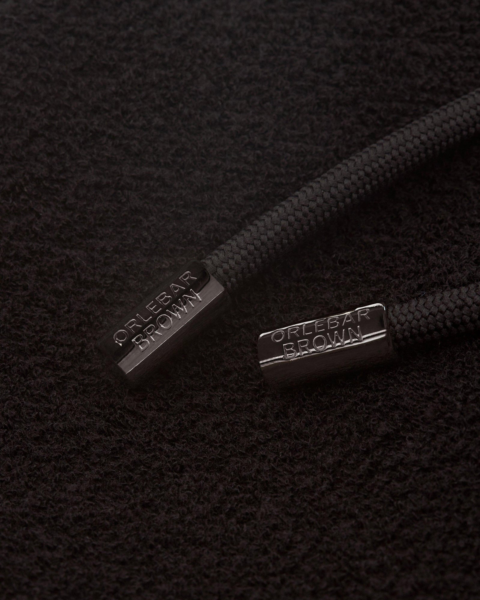 Trevone Classic Fit Stripe Seam Towelling Sweat Shorts | Black