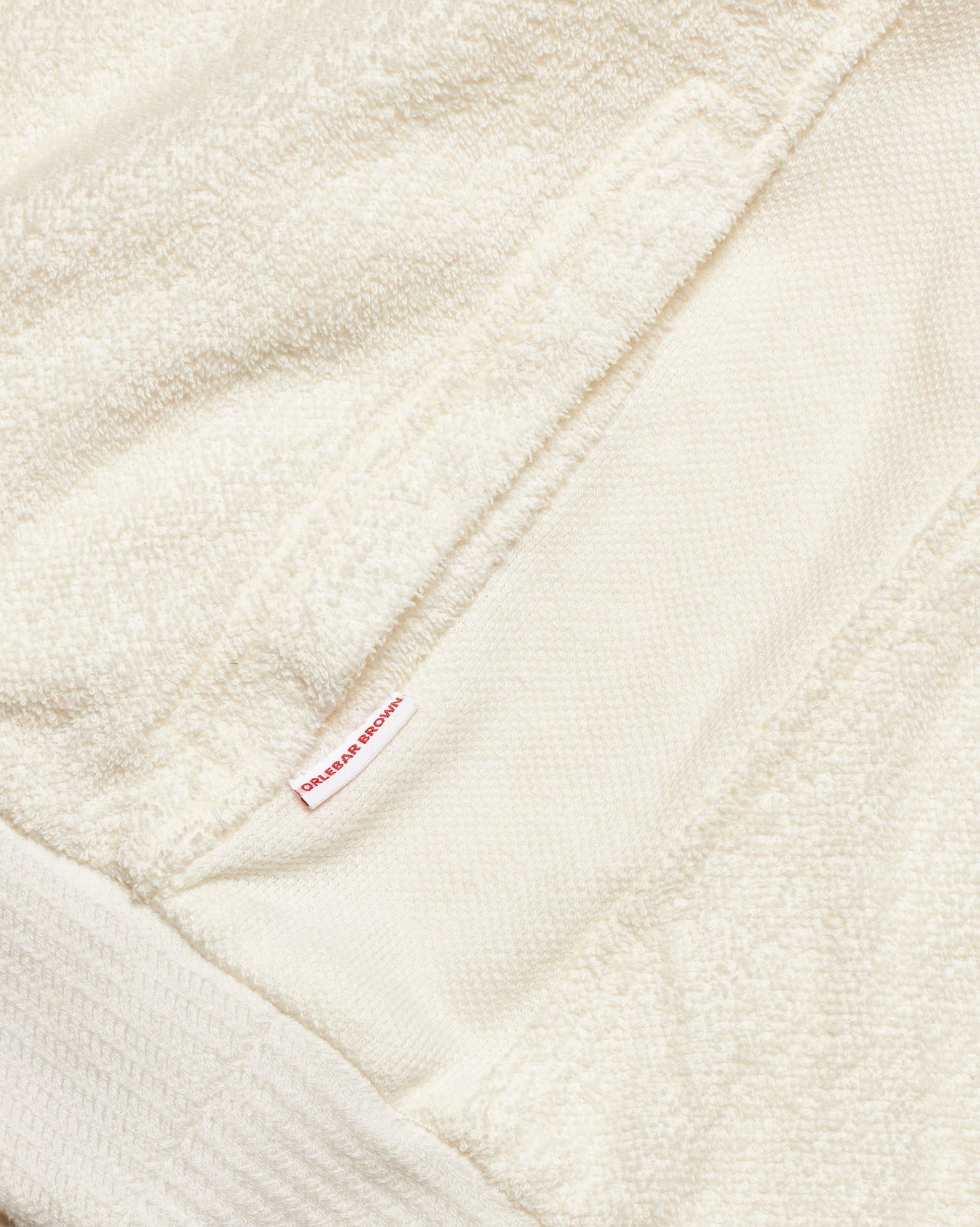 Kids | White Sand Mix Texture Hooded Sweatshirt | White Sand