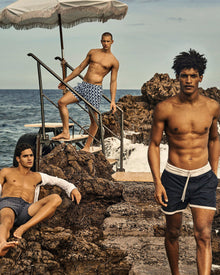 Setter Ink Shorter-Length Rope Drawcord Board Shorts | Ink