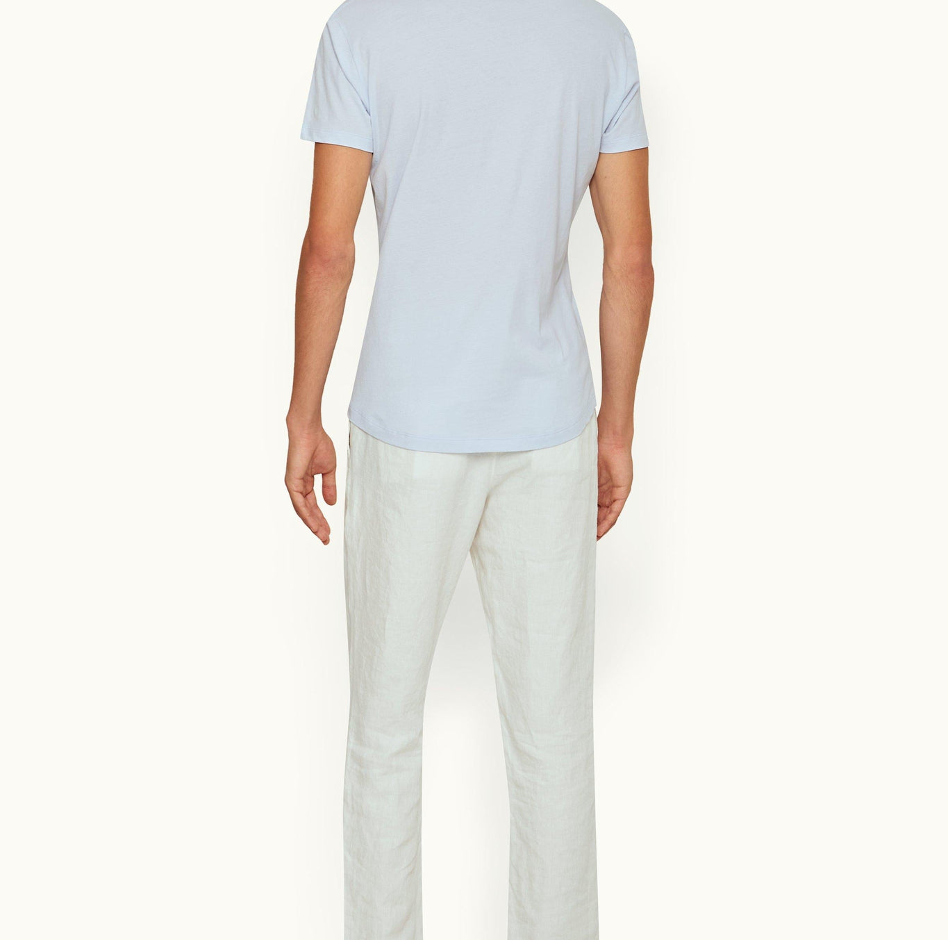 Ob-T Tailored Fit Crewneck Organic Cotton T-Shirt | Hush