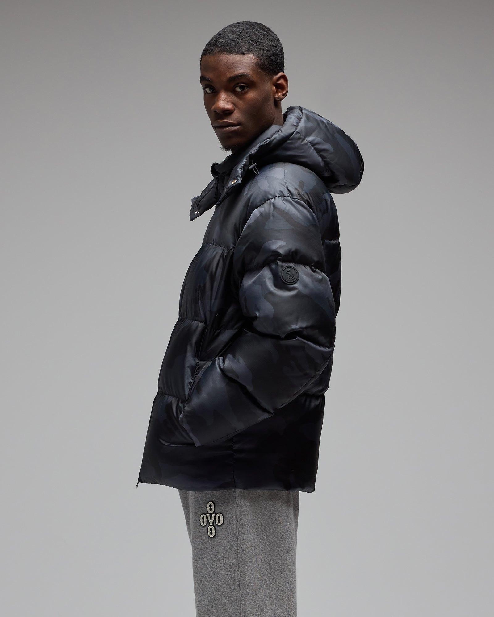 Bounce Jacket - Black Camo