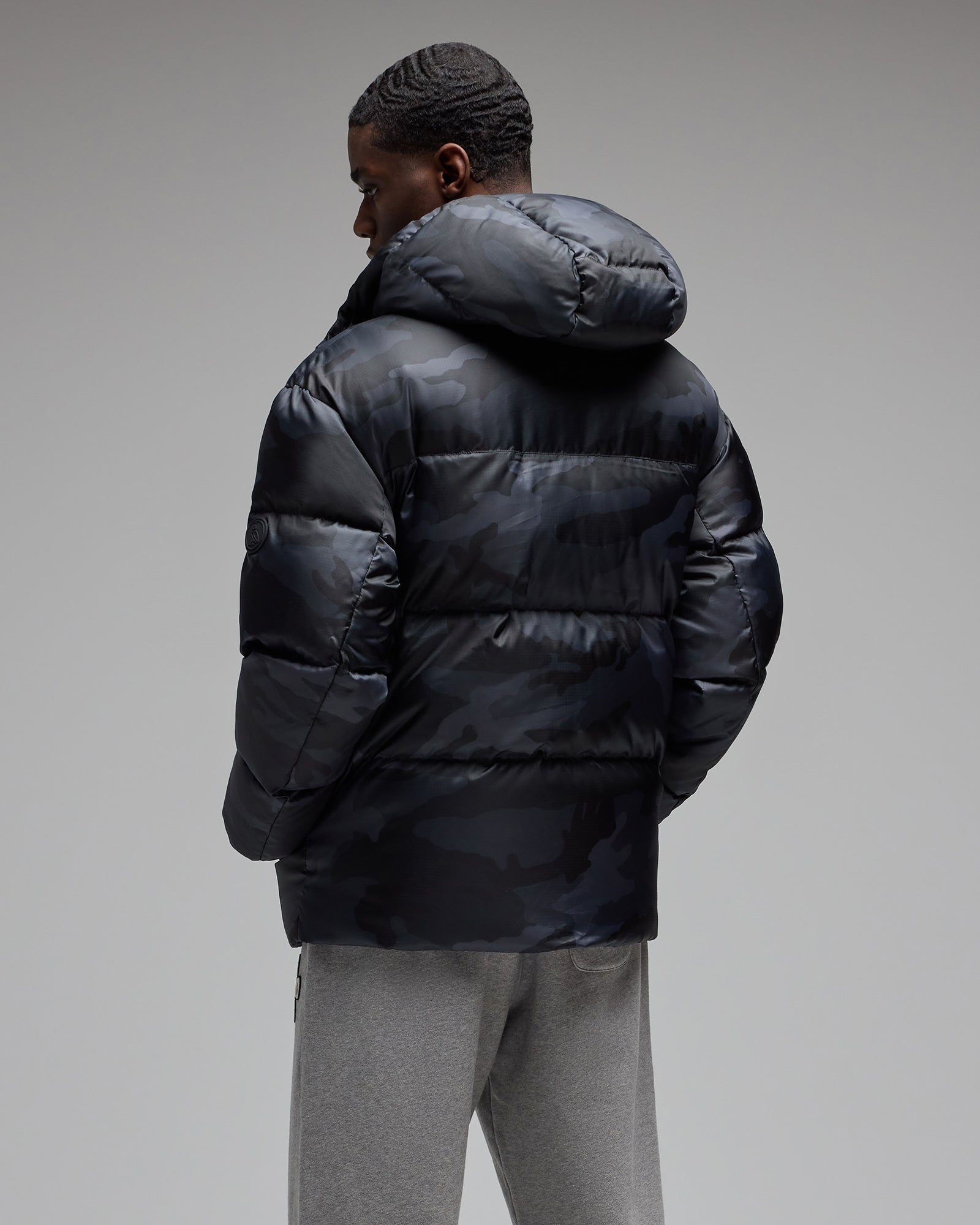 Bounce Jacket - Black Camo