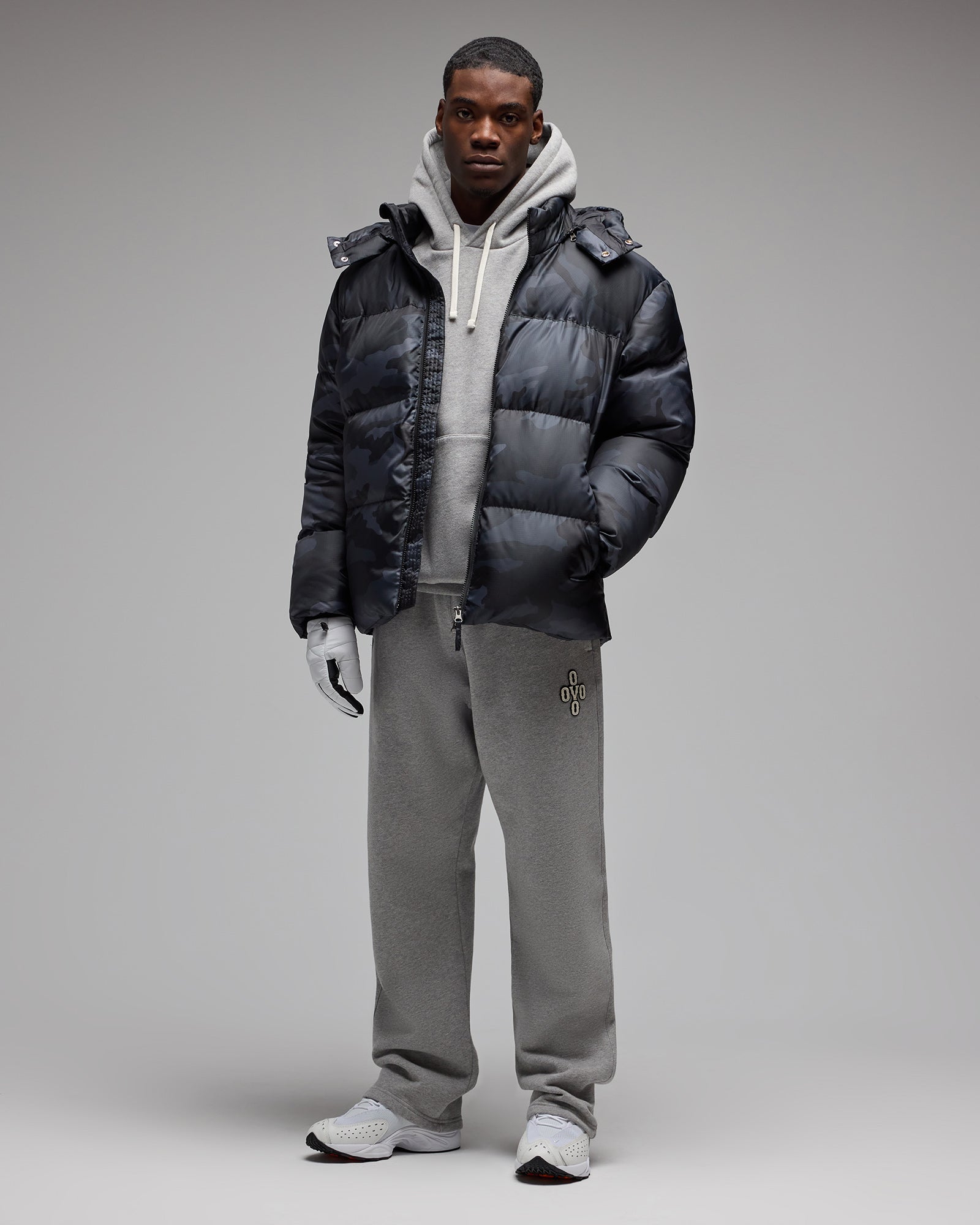 Bounce Jacket - Black Camo