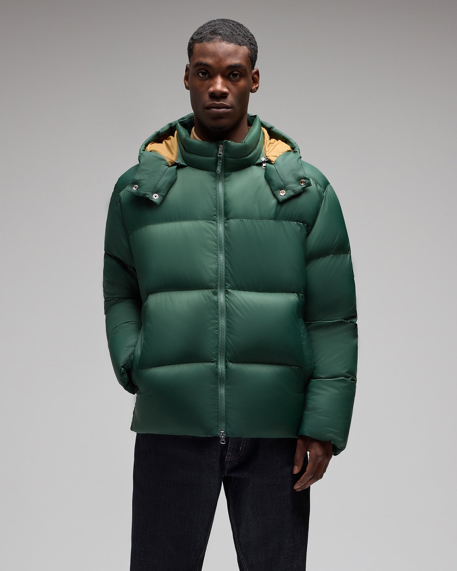 Contrast Bounce Jacket - Green