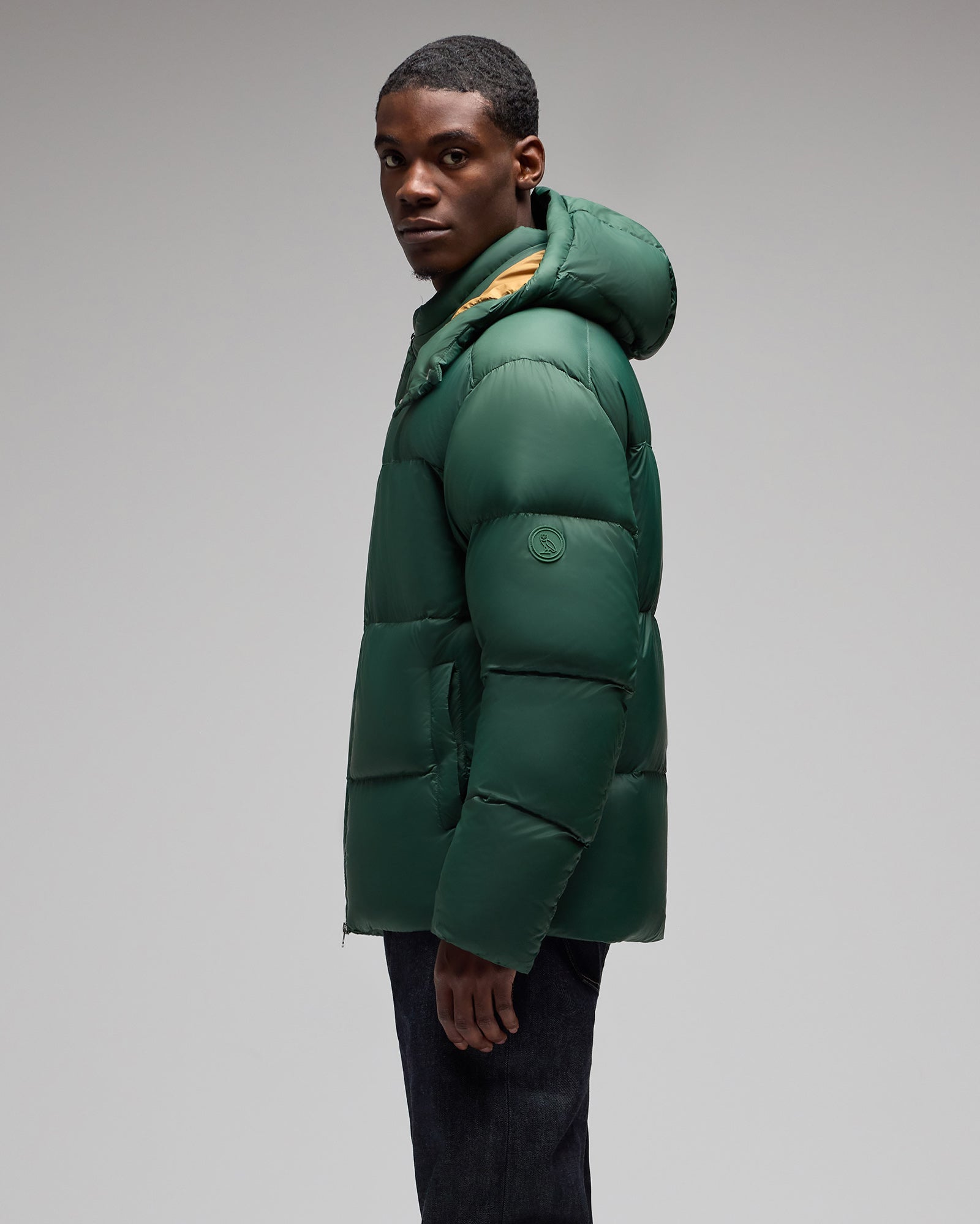 Contrast Bounce Jacket - Green