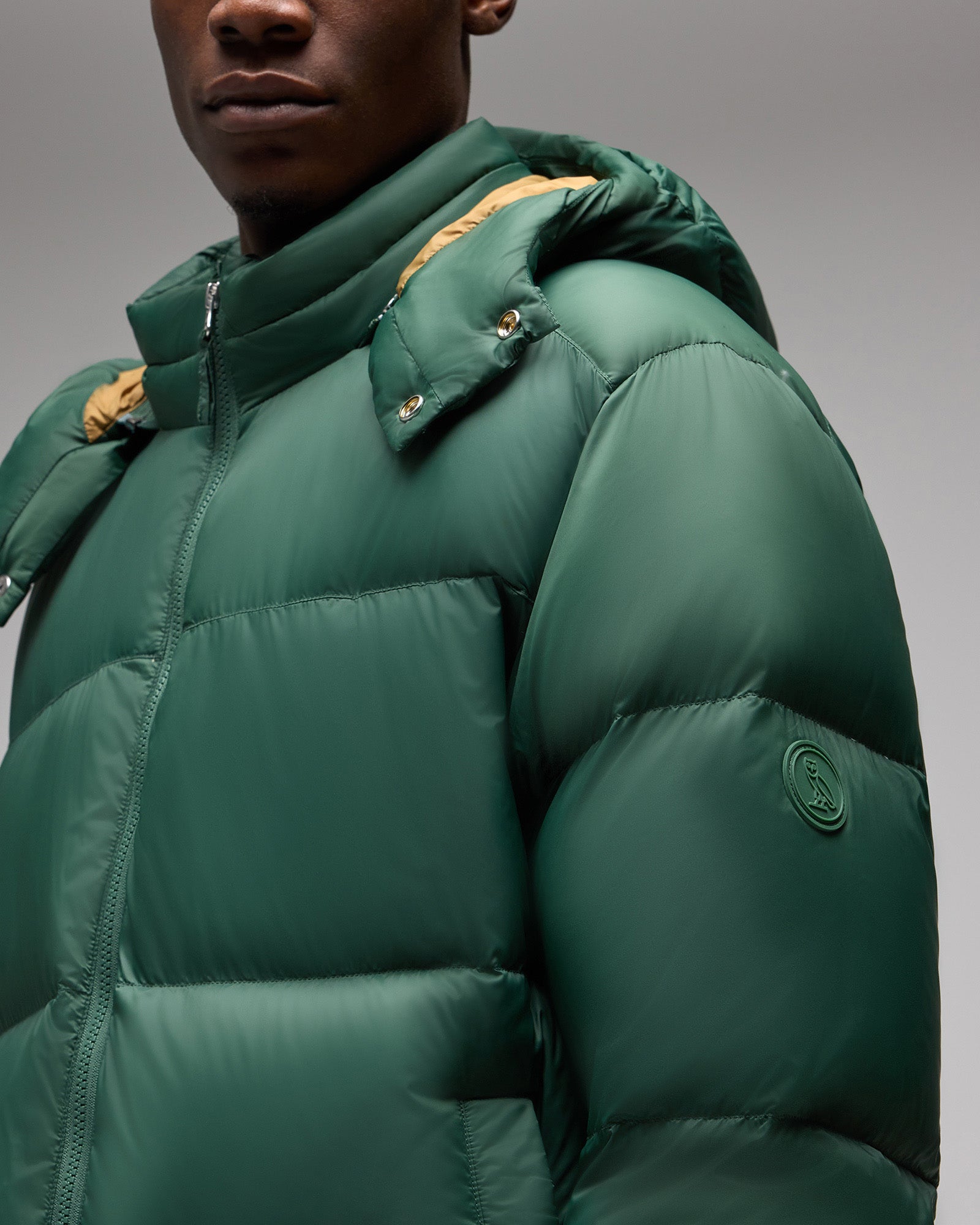 Contrast Bounce Jacket - Green