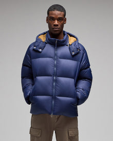 Contrast Bounce Jacket - Navy