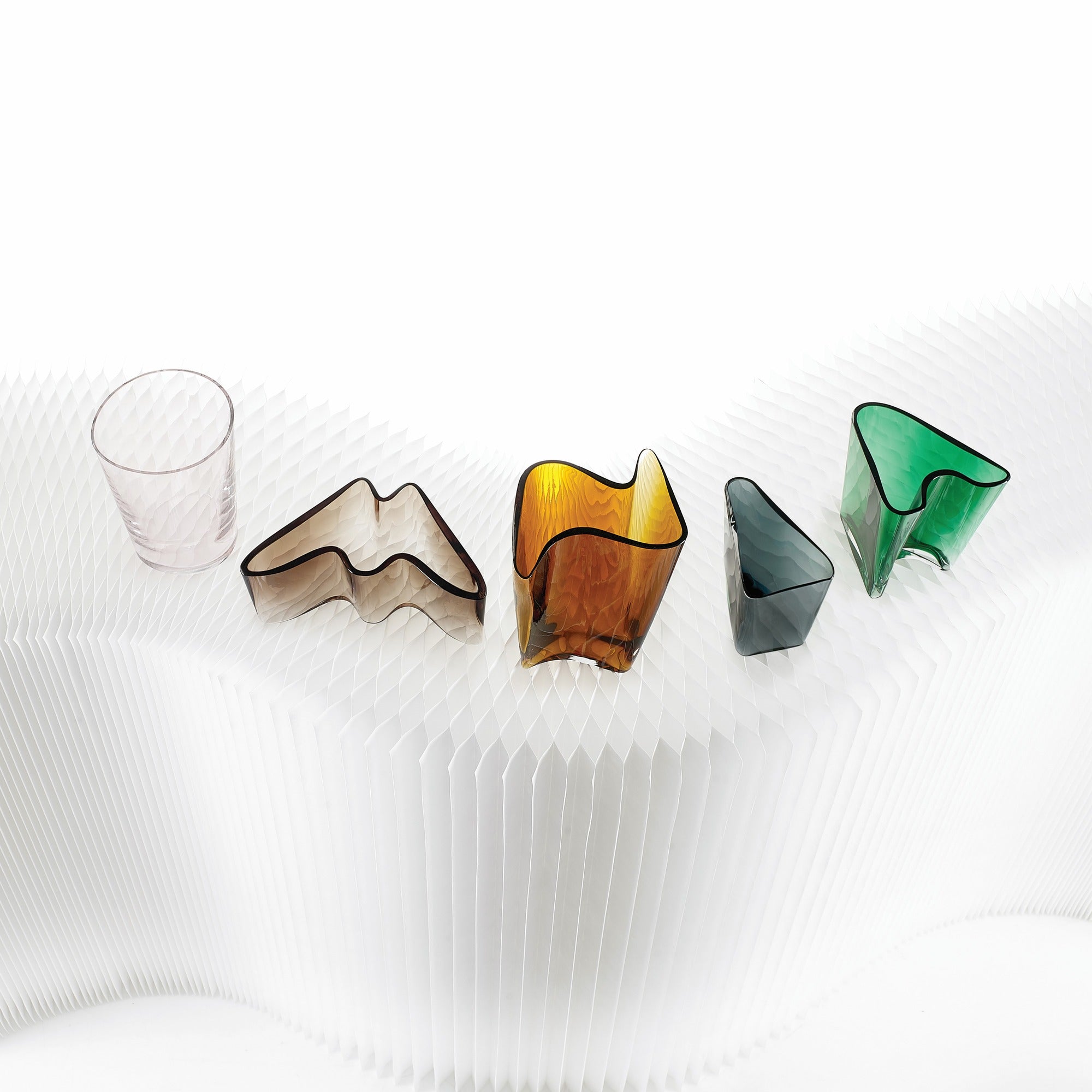 Omnia Letters Vase - "A" | Colored Crystal