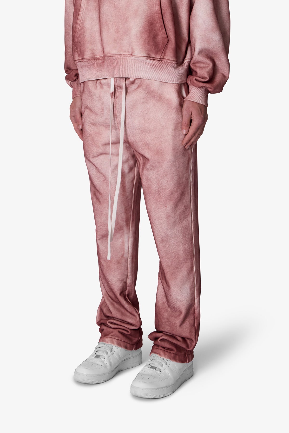 Optic Graded Sweatpants | Red