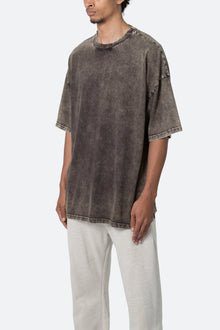 Oversized Acid Tee | Black
