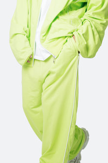Oversized Jersey Track Pants | Acid Lime