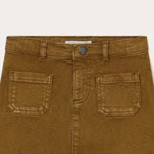 Girl | Denim Miniskirt For Girls | Light Khaki
