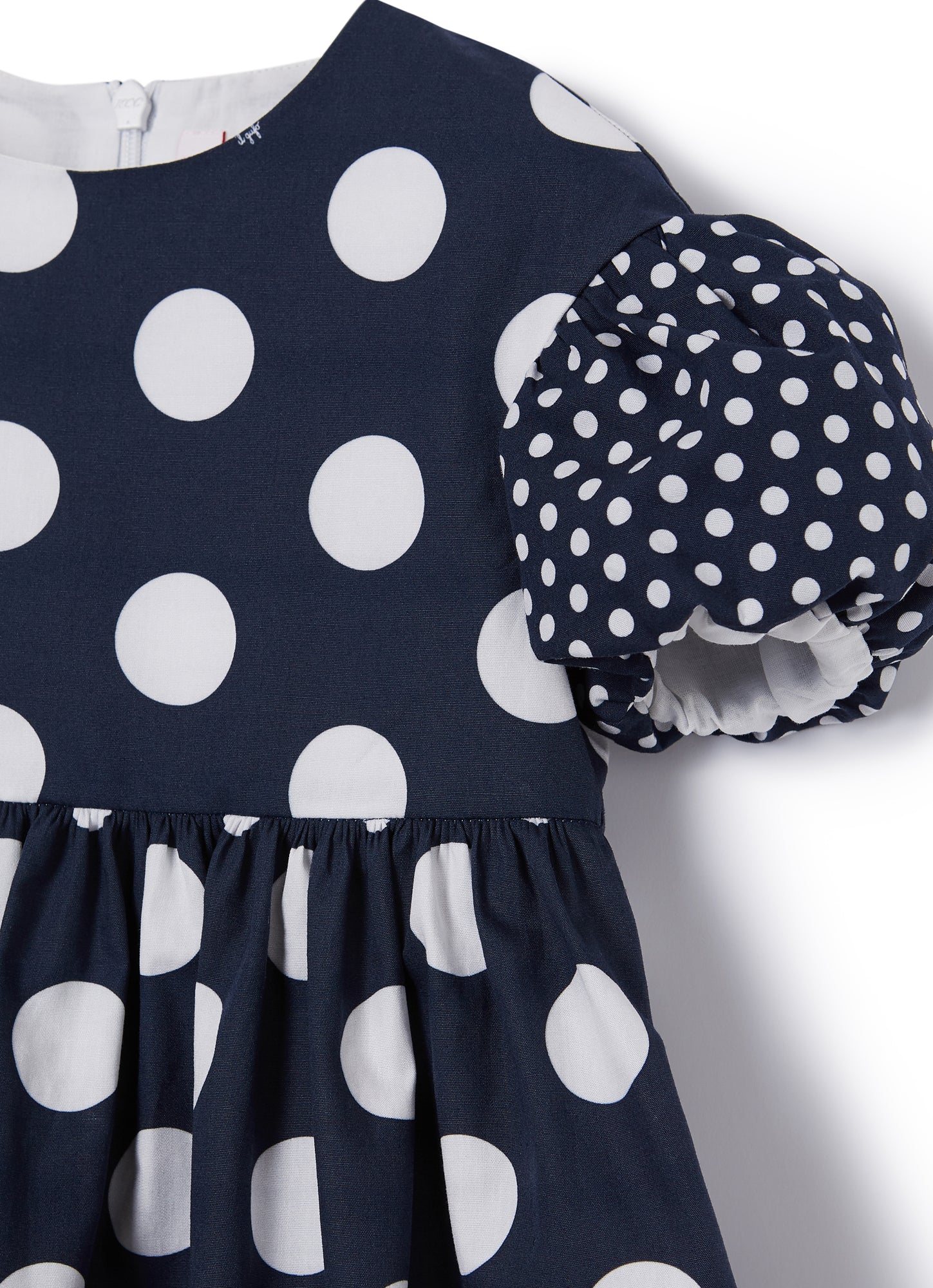 Polka Dot Dress | Blue