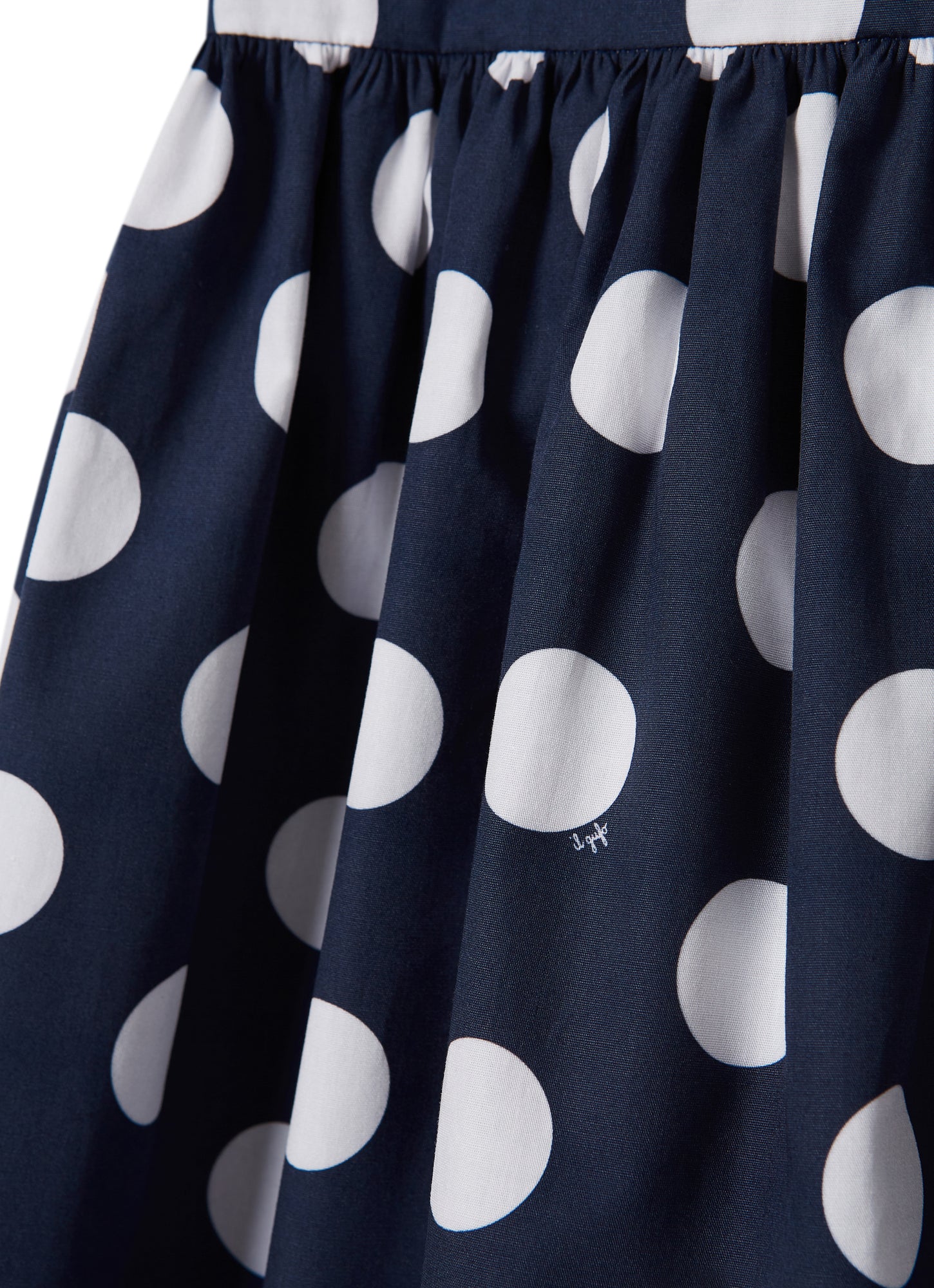 Polka Dot Dress | Blue