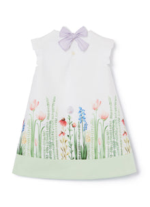 A-Line Dress with “Thicket” Print | Siepe
