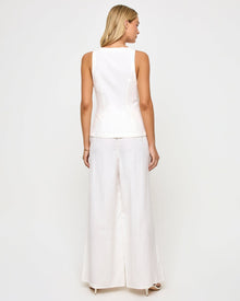 Sofie Vest | White