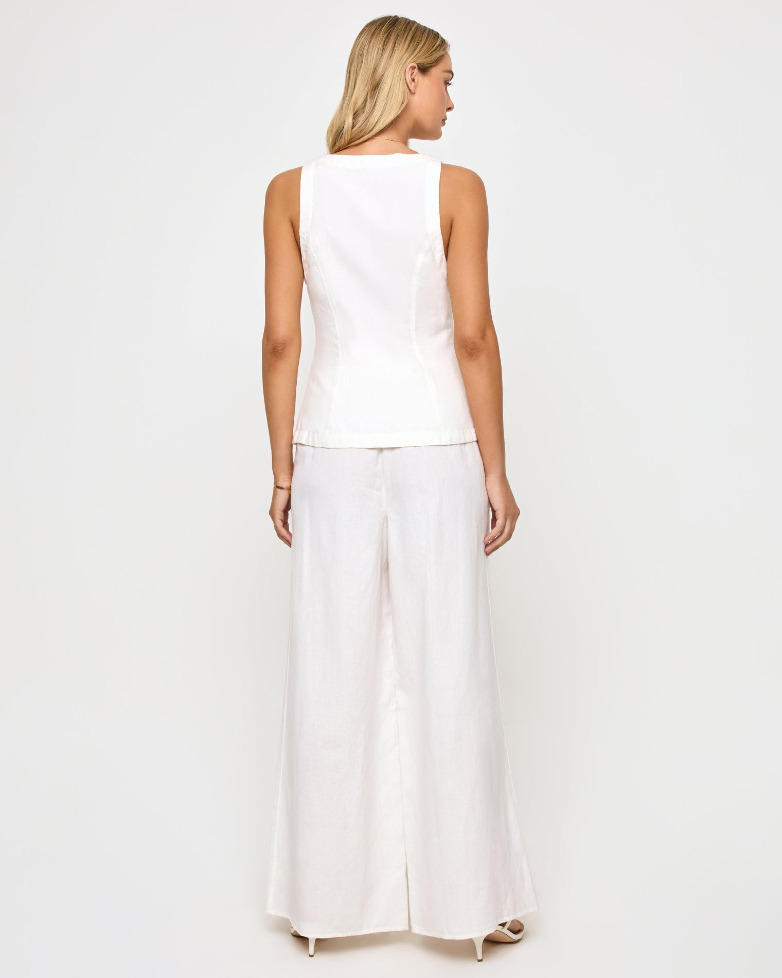 Sofie Vest | White