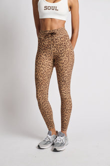 The Upside | Panthera 25In Midi Pant | Leopard