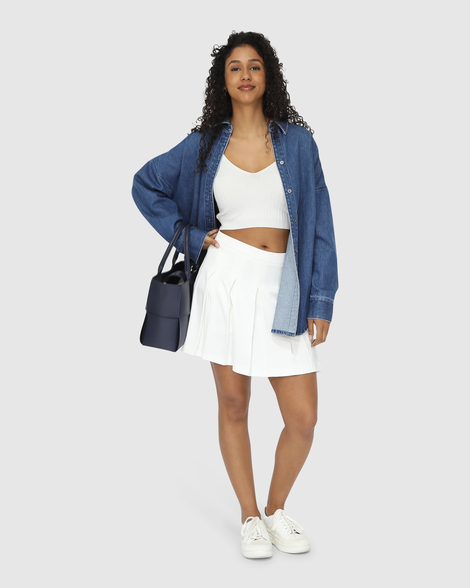 Women | Palm Breeze Tennis Skort | White